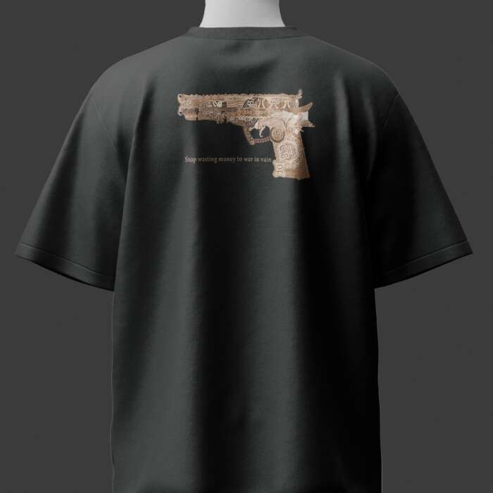 The Cost of Conflict Essential Oversize T-Shirt