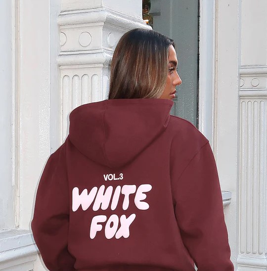 Off Stage White Fox Hoodie - Image 2